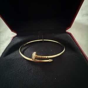 Cartier Juste un clou YG with diamonds